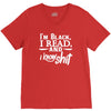 i'm black i read and i know V-Neck Tee