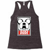dude Racerback Tank