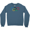 olympic rings Crewneck Sweatshirt