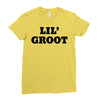 Little Groot Ladies Fitted T-Shirt