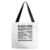 black king nutrition facts Tote Bags