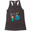 team 10 colorful Racerback Tank