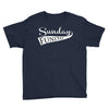 sunday funday (white) Youth Tee