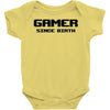 gamer since birth Baby Onesie