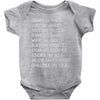 Dream Like Martin Baby Bodysuit