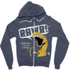 rawr means i love you Zipper Hoodie
