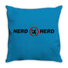 nerd herd geek tech support buy more chuck Throw Pillow