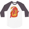 red dragon 3/4 Sleeve Shirt
