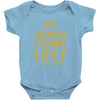queens are born in 1977 Baby Bodysuit