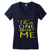 the one and only me Women's V-Neck T-Shirt