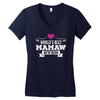 World's Best Mamaw Ever Women's V-Neck T-Shirt
