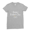 Happy Father's Day Ladies Fitted T-Shirt