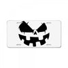 pumpkin face License Plate