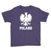 poland polska polish football flag new Youth Tee