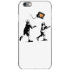 banksy kids play t.v. ball iPhone 6/6s Case