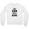 Father of a Prince-Son of a King Crewneck Sweatshirt