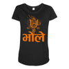 kawad Maternity Scoop Neck T-shirt