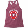 patriotic plumbing Racerback Tank
