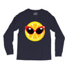 Lemon with Disco Glasses Long Sleeve Shirts