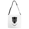 black panther minimalist Adjustable Strap Totes