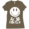 acid house Ladies Fitted T-Shirt