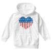 usa flag 2 Youth Hoodie
