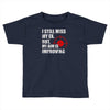 i still mis my ex but my aim is improving Toddler T-shirt
