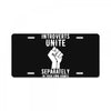 introverts unite separately in your own homes License Plate