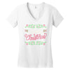 merry christmas Women's V-Neck T-Shirt