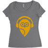 owl  (8) Women's Triblend Scoop T-shirt