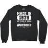 made in 1978 40 years of being awesome Crewneck Sweatshirt