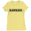 Steven Hawking Ladies Fitted T-Shirt