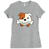 mobbu puppy Ladies Fitted T-Shirt