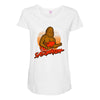 sasqwatch Maternity Scoop Neck T-shirt