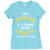 i'm a proud mom of a freaking awesome daughter Ladies Fitted T-Shirt