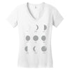 know your moons Women's V-Neck T-Shirt