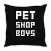 pet shop boy new Throw Pillow
