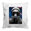 space momky Throw Pillow