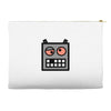 robot funny Accessory Pouches