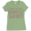 This Is My Hunting Shirt Ladies Fitted T-Shirt