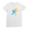 Portal Man Ladies Fitted T-Shirt