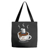 marshmallow man Tote Bags