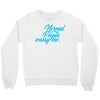 normal people wassy me Crewneck Sweatshirt