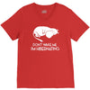 retro hippo cartoon anime classic V-Neck Tee