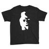 sax player lady face optical illusion Youth Tee