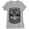 If Things Better 1987 Age Approach Magnificent Ladies Fitted T-Shirt