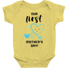 Our First Mother's Day! Baby Boy Baby Bodysuit