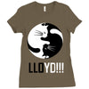 lloyd (2) Ladies Fitted T-Shirt