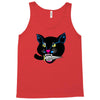 balck cat Tank Top