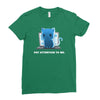 pay attention to me Ladies Fitted T-Shirt